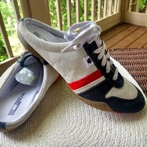 Zara Suede Sneaker Slides